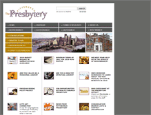Tablet Screenshot of pghpresbytery.org